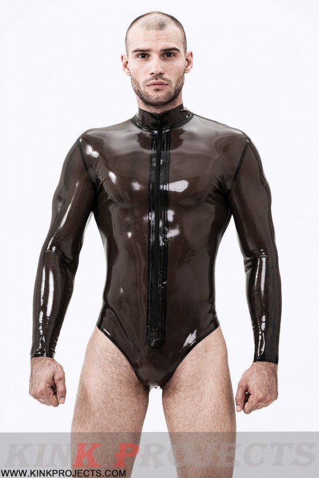 Male Long-Sleeved Leotard 