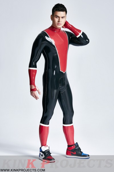 Male Baseball Look Catsuit 