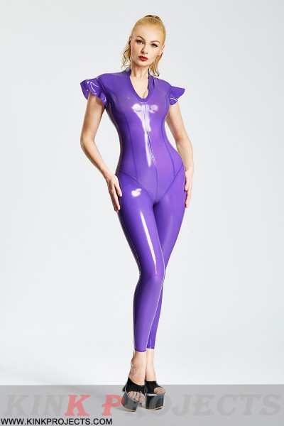 Lotus Sleeves Tight Catsuit 