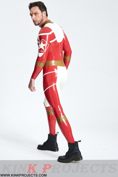 Male 'Starfighter' Back Zip Catsuit 