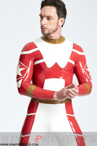 Male 'Starfighter' Back Zip Catsuit 