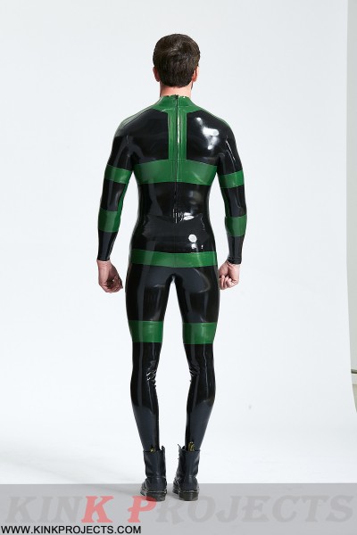 Male 'Herald' Back Zip Catsuit 