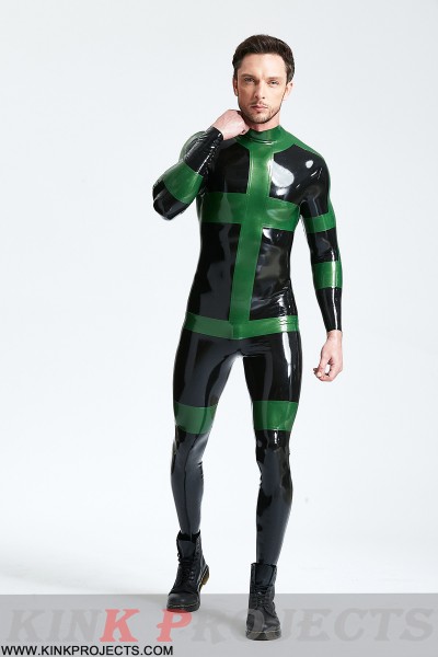 Male 'Herald' Back Zip Catsuit 