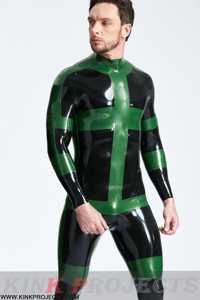 Male 'Herald' Back Zip Catsuit 