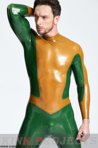 Male 'Arrowhead' Back Zip Catsuit 