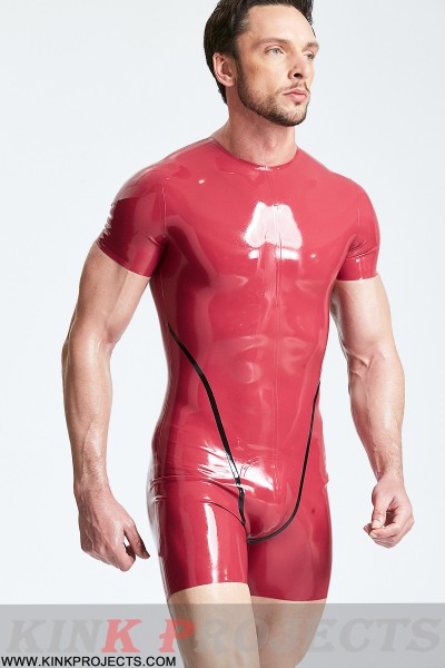 Male Collarless Short-sleeved Surfsuit 