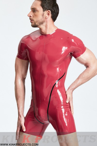 Male Collarless Short-sleeved Surfsuit 