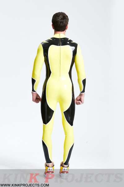 Male 'Galactica' Back Zip Catsuit 