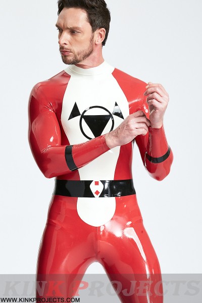 Male 'Drone' Back Zip Catsuit 