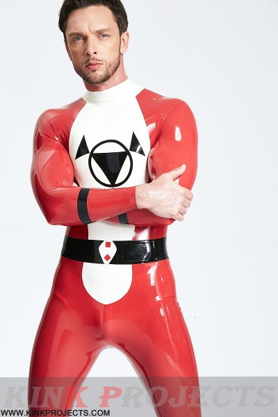 Male 'Drone' Back Zip Catsuit 