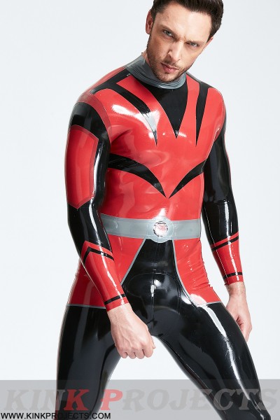 Male 'Space Force' Back Zip Catsuit 