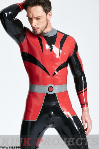 Male 'Space Force' Back Zip Catsuit 