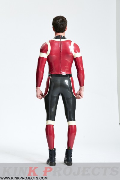 Male 'Polymorph' Back Zip Catsuit 