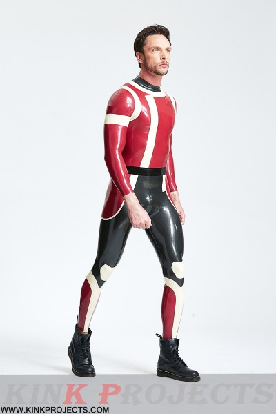 Male 'Polymorph' Back Zip Catsuit 