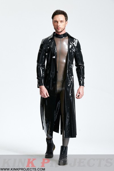 Male Three-quarter Length Trench Coat 