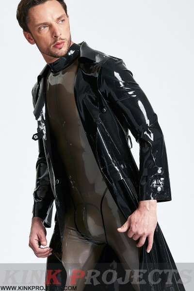 Male Three-quarter Length Trench Coat 