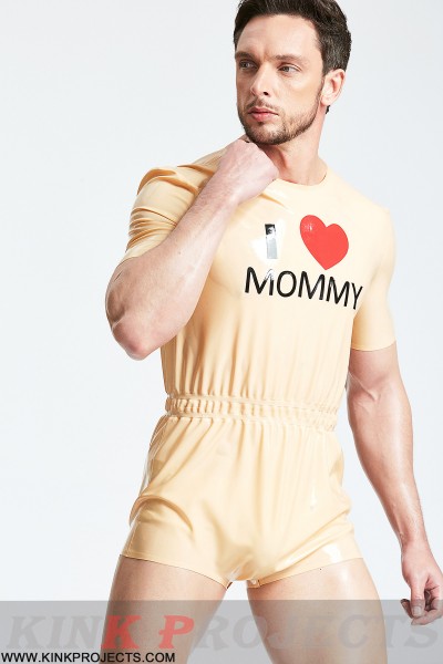 Male 'Mommy's Boy' Neck Entry Sleepsuit 