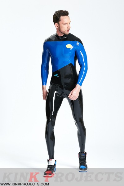 Male 'Flight Deck' Back Zip Catsuit 