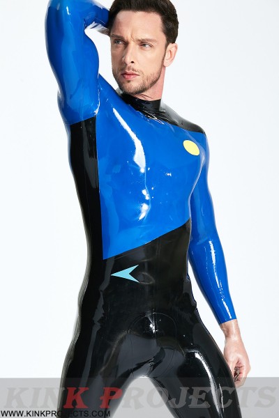 Male 'Flight Deck' Back Zip Catsuit 