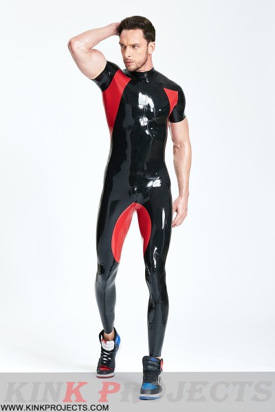 Male Short-sleeved 'Sporty' Catsuit 