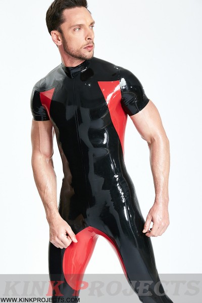 Male Short-sleeved 'Sporty' Catsuit 