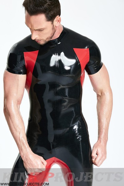 Male Short-sleeved 'Sporty' Catsuit 