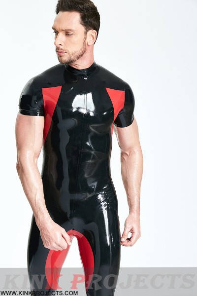 Male Short-sleeved 'Sporty' Catsuit 