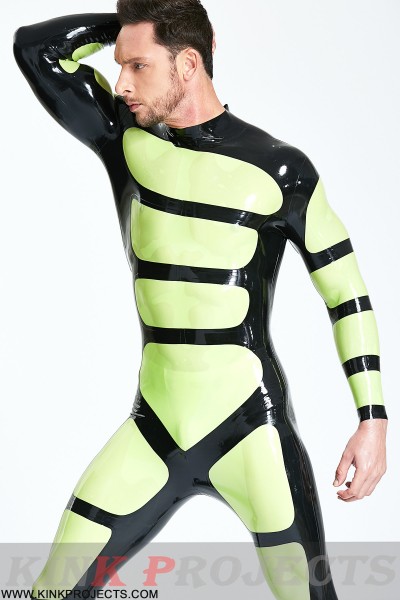 Male 'Strapper' Rubber Catsuit 