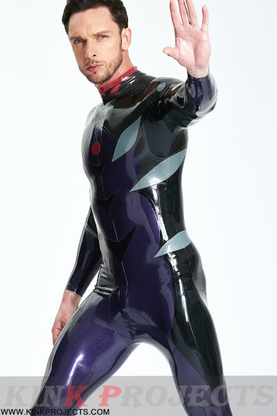 Male 'Galactic Nebular' Catsuit With Feet 