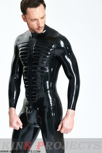 Male 'Muscle Chest' Codpiece Catsuit 