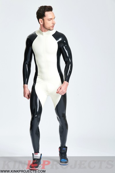 Male 'Pup' Back Zip Catsuit 