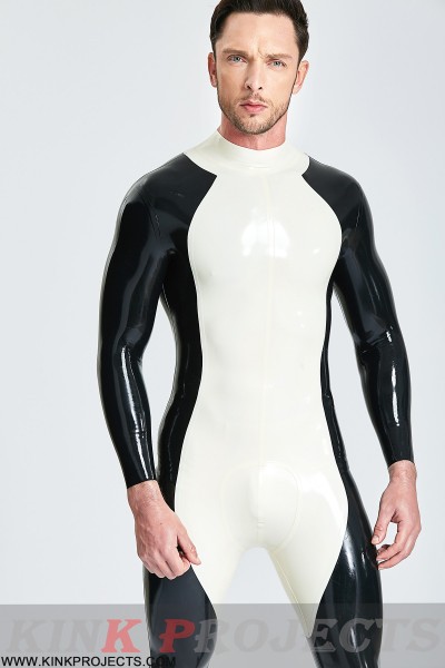 Male 'Pup' Back Zip Catsuit 