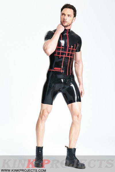 Male 'Grid-Lock' Surfsuit 