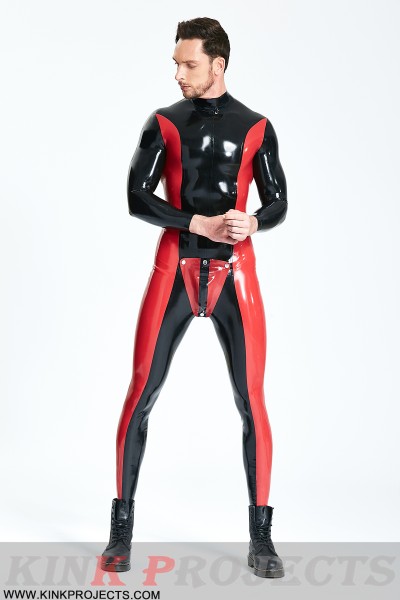 Male 'Side-Swiper' Codpiece Catsuit 