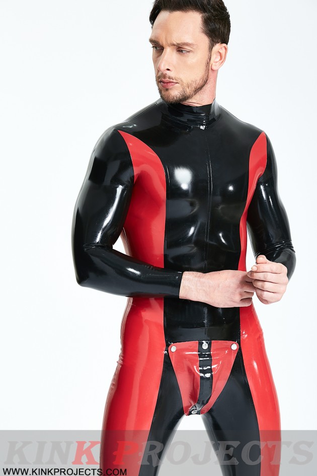 Male 'Side-Swiper' Codpiece Catsuit 