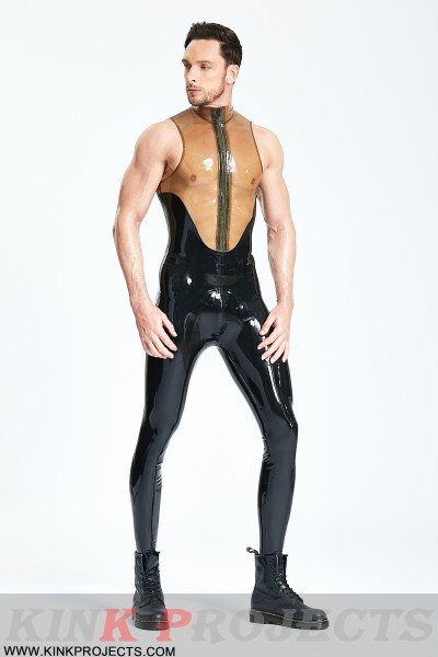 Male Sleeveless Muscle Catsuit 