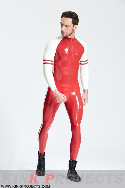 Male 'Blaze' Raglan-Sleeved Catsuit 