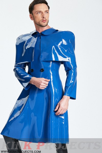 Male 'Sherlock' Half-Caped Raincoat 