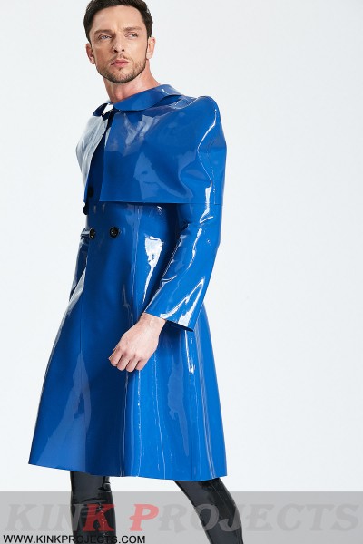 Male 'Sherlock' Half-Caped Raincoat 