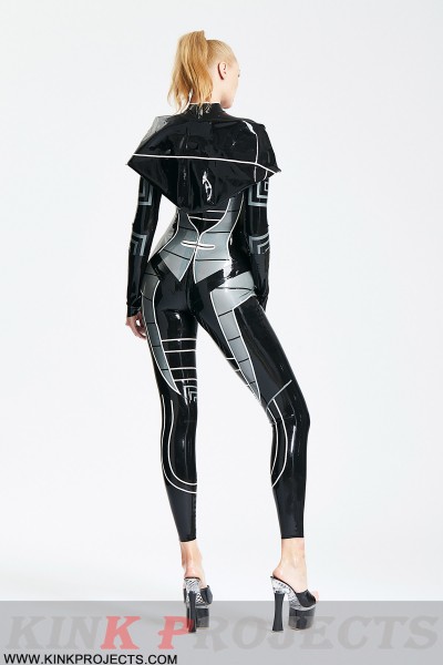 'Heloise' Hooded Catsuit