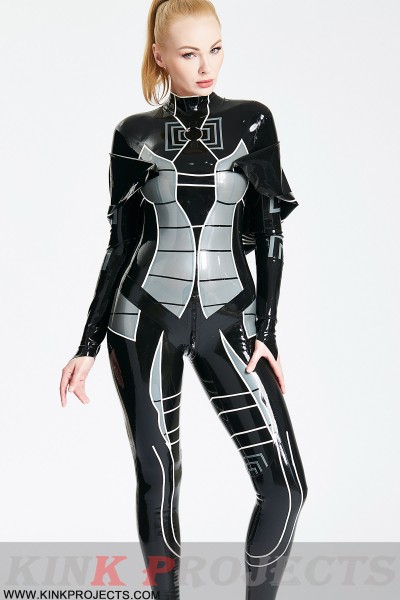 'Heloise' Hooded Catsuit