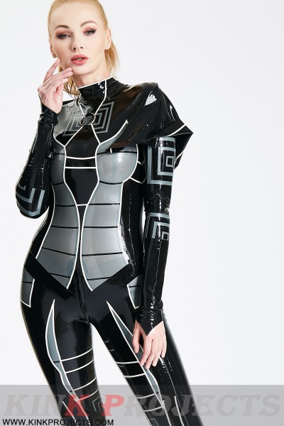 'Heloise' Hooded Catsuit