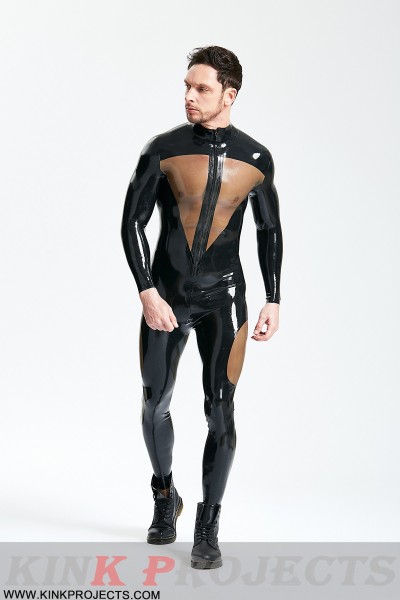 Male 'Dome Delusion' Front Zipper Catsuit