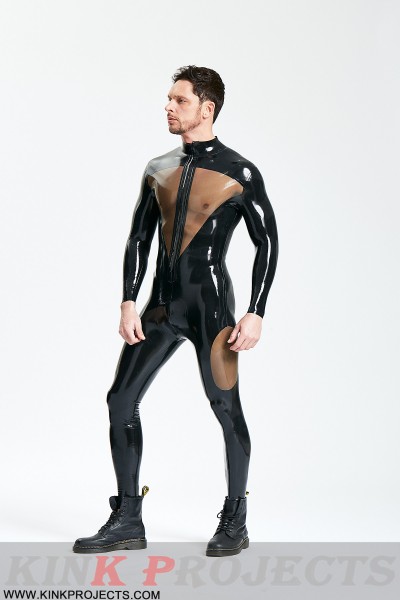 Male 'Dome Delusion' Front Zipper Catsuit