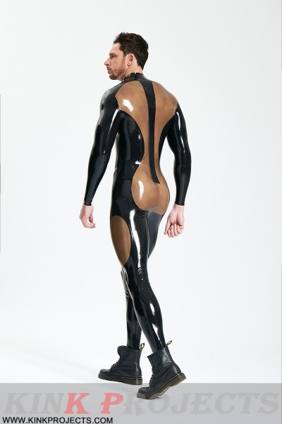 Male 'Dome Delusion' Front Zipper Catsuit