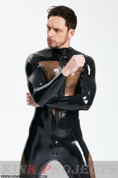 Male 'Dome Delusion' Front Zipper Catsuit