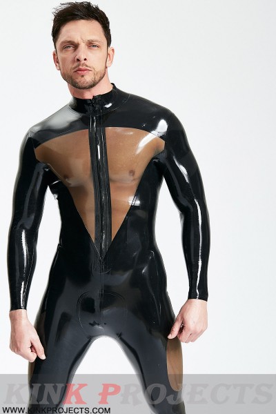 Male 'Dome Delusion' Front Zipper Catsuit