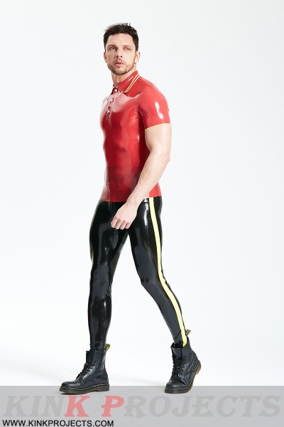 Male 'Trooper' Stripe Leggings