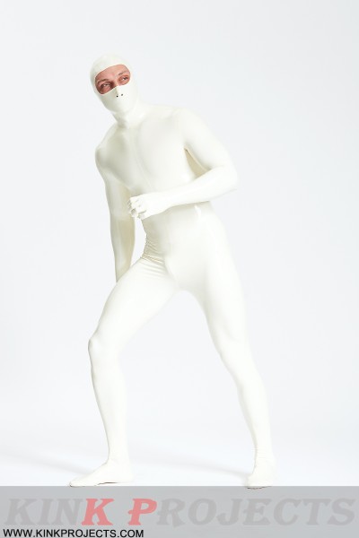 Male Eyes-entry Zipperless 'Gimp' Latex Catsuit