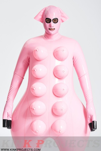 Unisex 'Sow-Sow' Inflatable Pig Suit